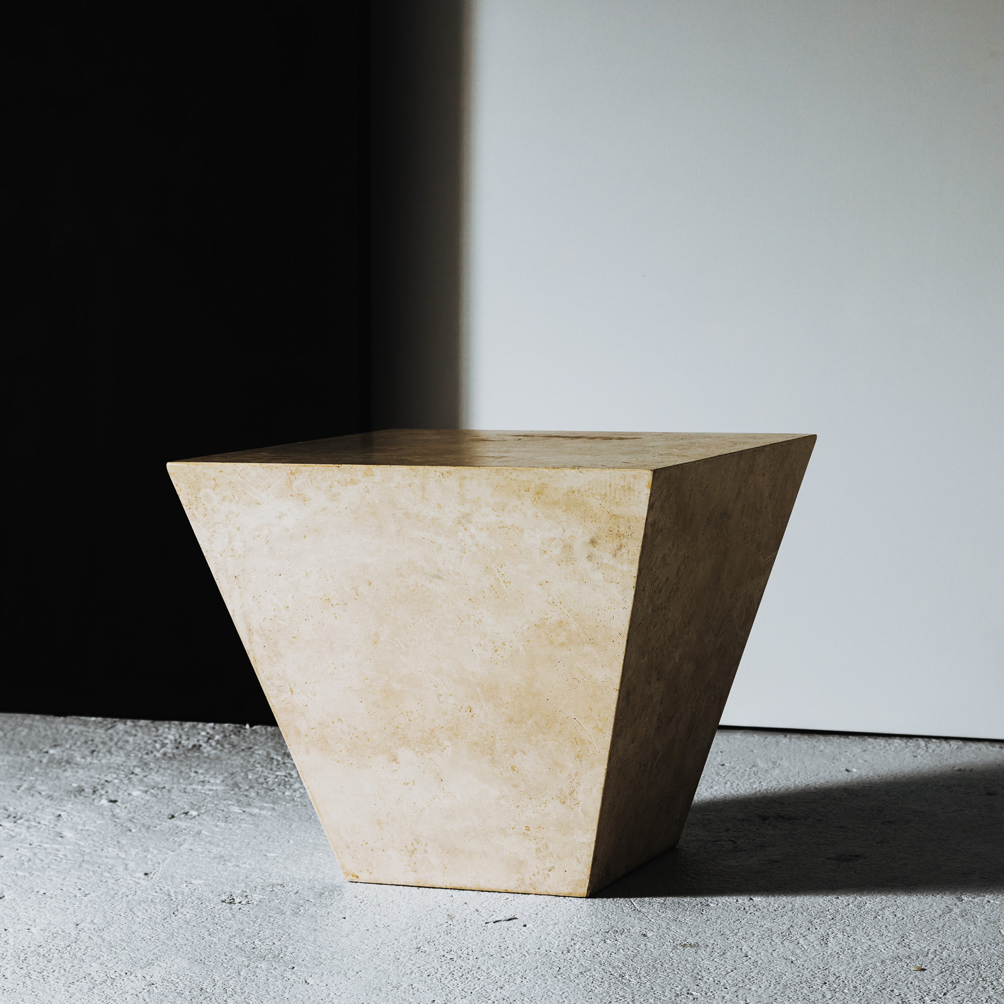 Materiem objects travertine side table web 3 2